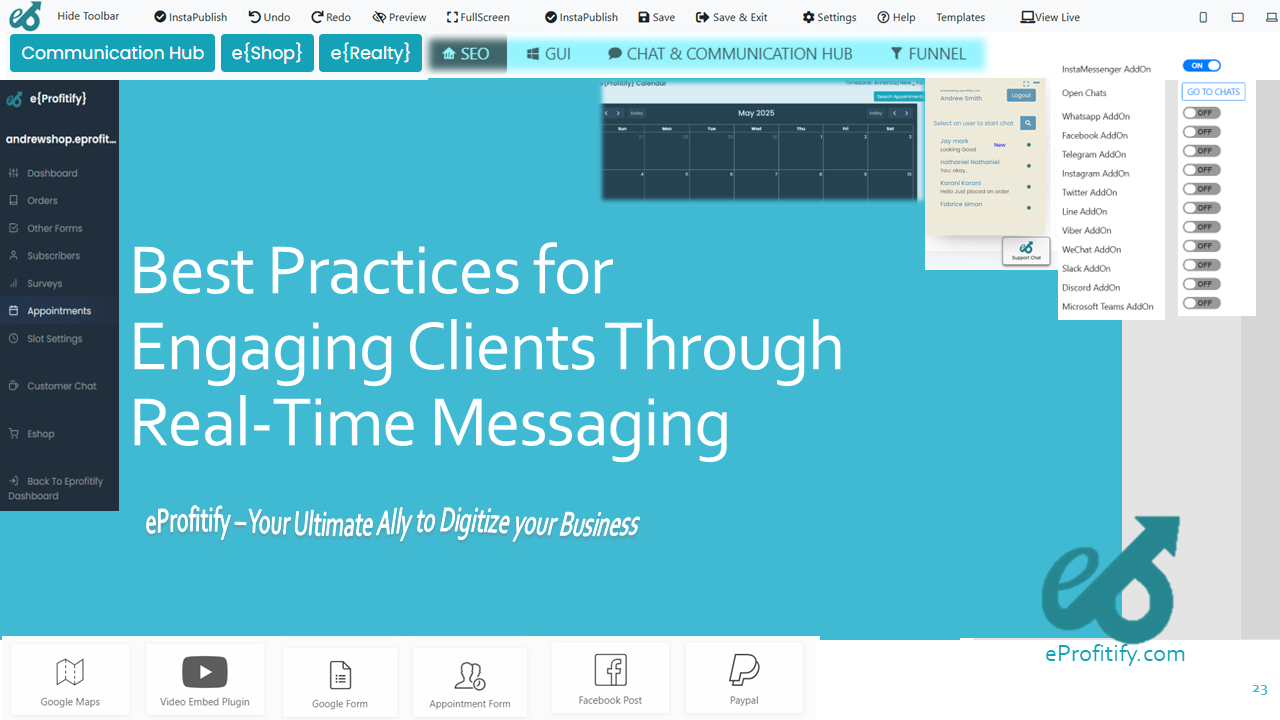 Best Practices for Engaging Clients Through Real-Time Messaging